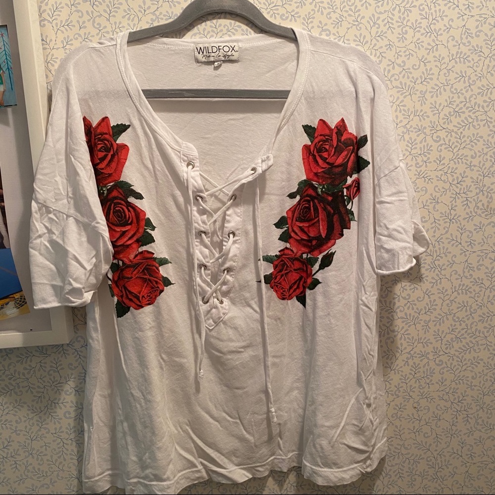 Rose Wildfox Shirt